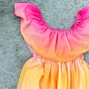 Sunset Ombré Dress